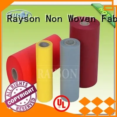 Hot pp spunbond nonwoven fabric pre Rayson Non Woven Fabric Brand 1
