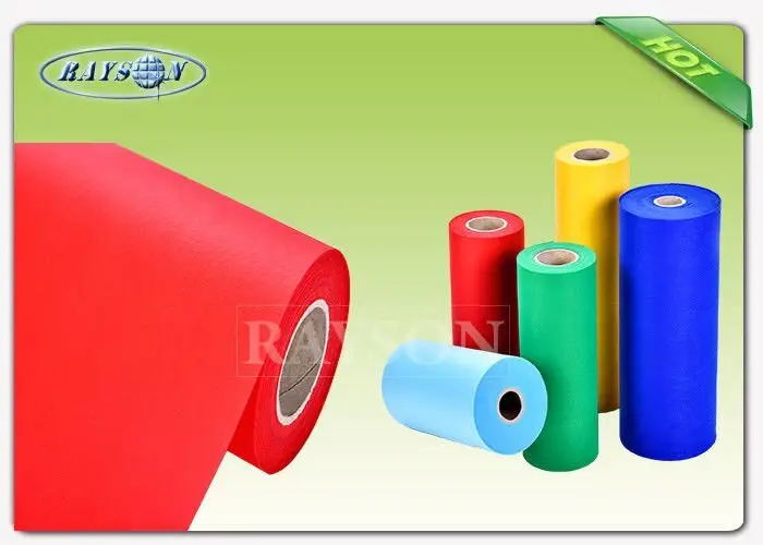 Quality Rayson Non Woven Fabric Brand polybag draw pp spunbond nonwoven fabric 3