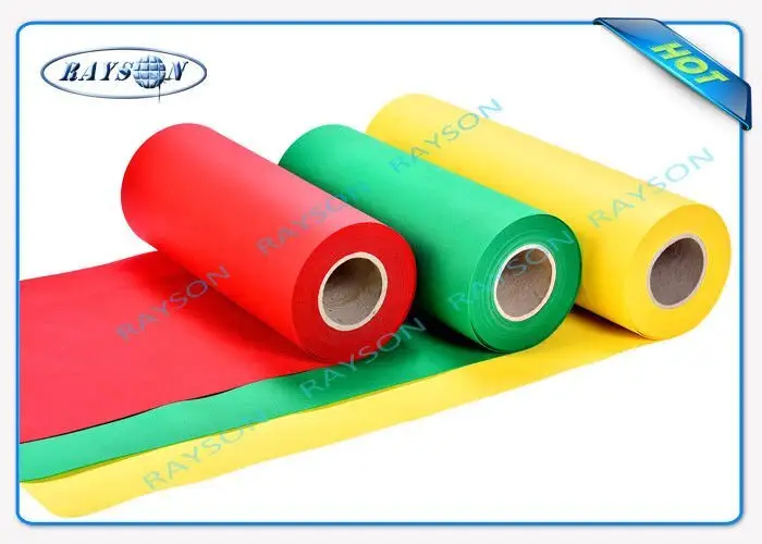 amp process dress decoration Rayson Non Woven Fabric Brand pp spunbond nonwoven fabric supplier 4