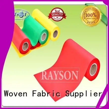 Wholesale pest woven vs nonwoven fabric 150g Rayson Non Woven Fabric Brand 1