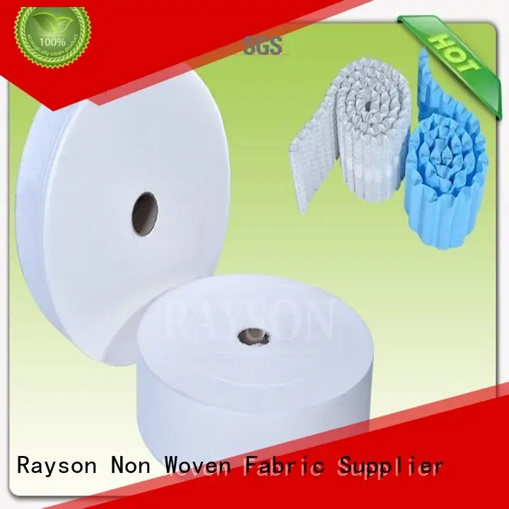 process dust pp spunbond nonwoven fabric extra Rayson Non Woven Fabric Brand company 1