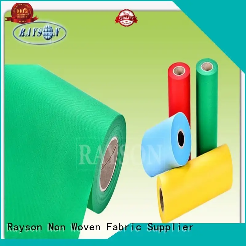 Quality Rayson Non Woven Fabric Brand producing pp spunbond nonwoven fabric 1