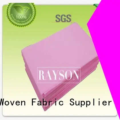 Wholesale 60gram spunbond non woven fabric manufacturer Rayson Non Woven Fabric Brand 1