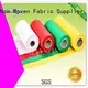 Quality Rayson Non Woven Fabric Brand woven vs nonwoven fabric shining hygiene 1