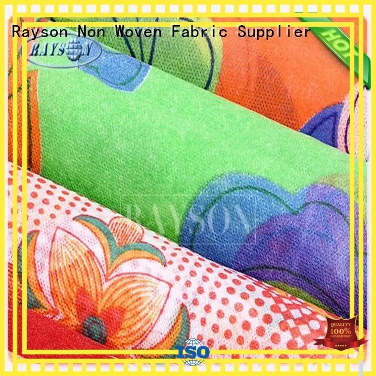 cap function Rayson Non Woven Fabric Brand woven vs nonwoven fabric factory 1