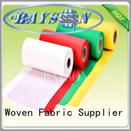 woven vs nonwoven fabric best Rayson Non Woven Fabric Brand pp spunbond nonwoven fabric 1