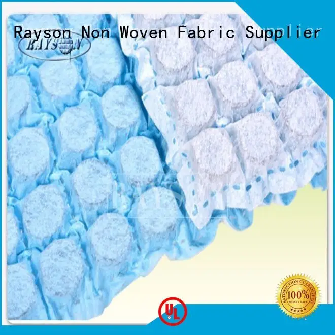 Rayson Non Woven Fabric Brand process fashion woven vs nonwoven fabric dress supplier 1