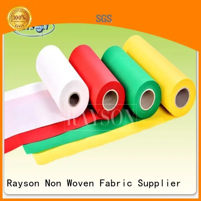 Rayson Non Woven Fabric Brand coming antibacteria soft cutting pp spunbond nonwoven fabric 1