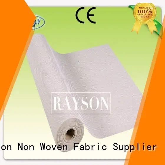 tablecloth outdoor smell non slip vinyl fabric Rayson Non Woven Fabric manufacture 1