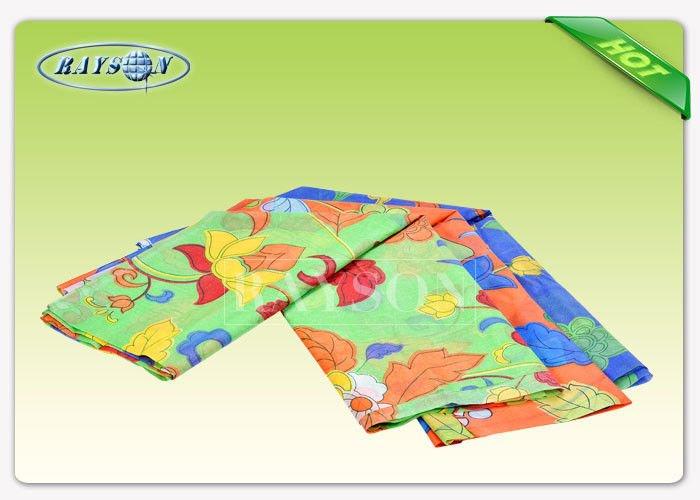 65 gram 210cm Width Printed Non Woven Fabric For Mattress Cover / Package