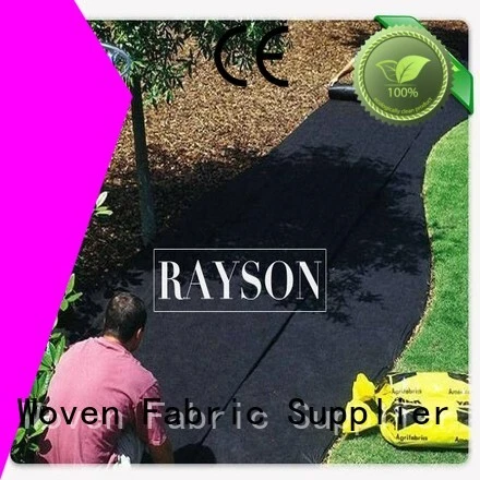 Rayson Non Woven Fabric treatment weed liner for the garden wholesale for root control bags 1