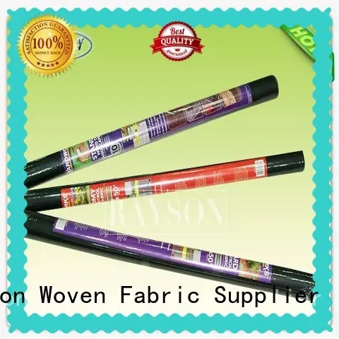 Rayson Non Woven Fabric black weed cover for garden manufacturer for root control bags 1