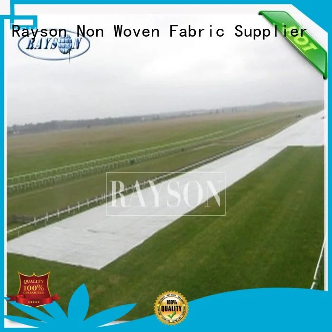 Rayson Non Woven Fabric anti uv mesh landscape tarps supplier for seed blankets 1