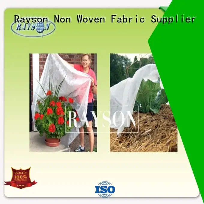 Agriculture Winter Frost Protection Fabric Spunbond Air Prmeable Non Woven / Spunbonded Technics 1