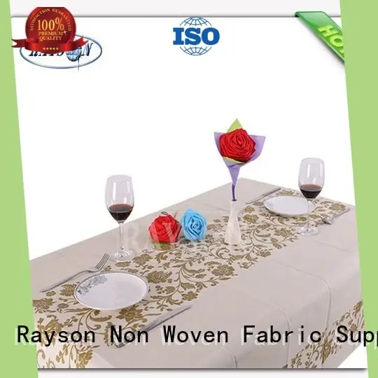 tablecloths manufacturer for restaurants Rayson Non Woven Fabric 1