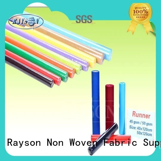 Rayson Non Woven Fabric high quality green for restaurants 1