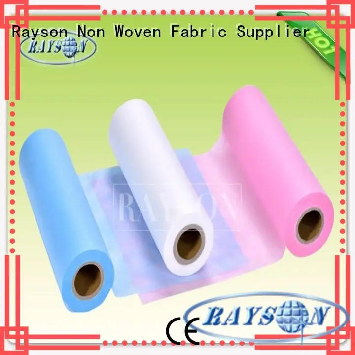 Rayson Non Woven Fabric 190cm silk bed sheets india Supply for hospital use 1