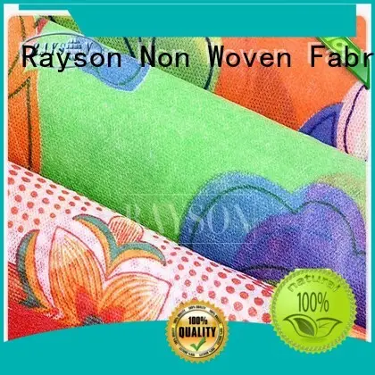 Rayson Non Woven Fabric bedsheet non woven cotton fabric factory for gifts bags 1
