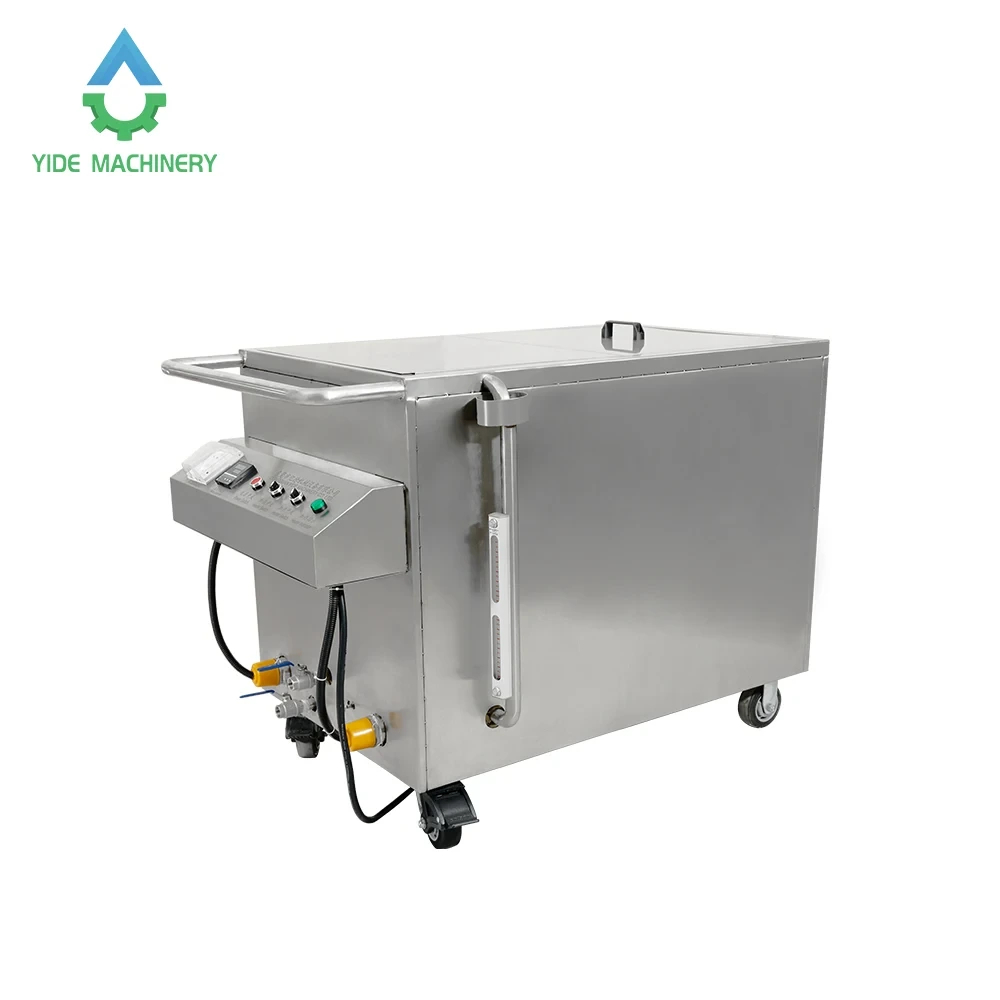 150l Stainless Steel Square Double Layer Wax Melting Tank Candle Dipping Machine 1