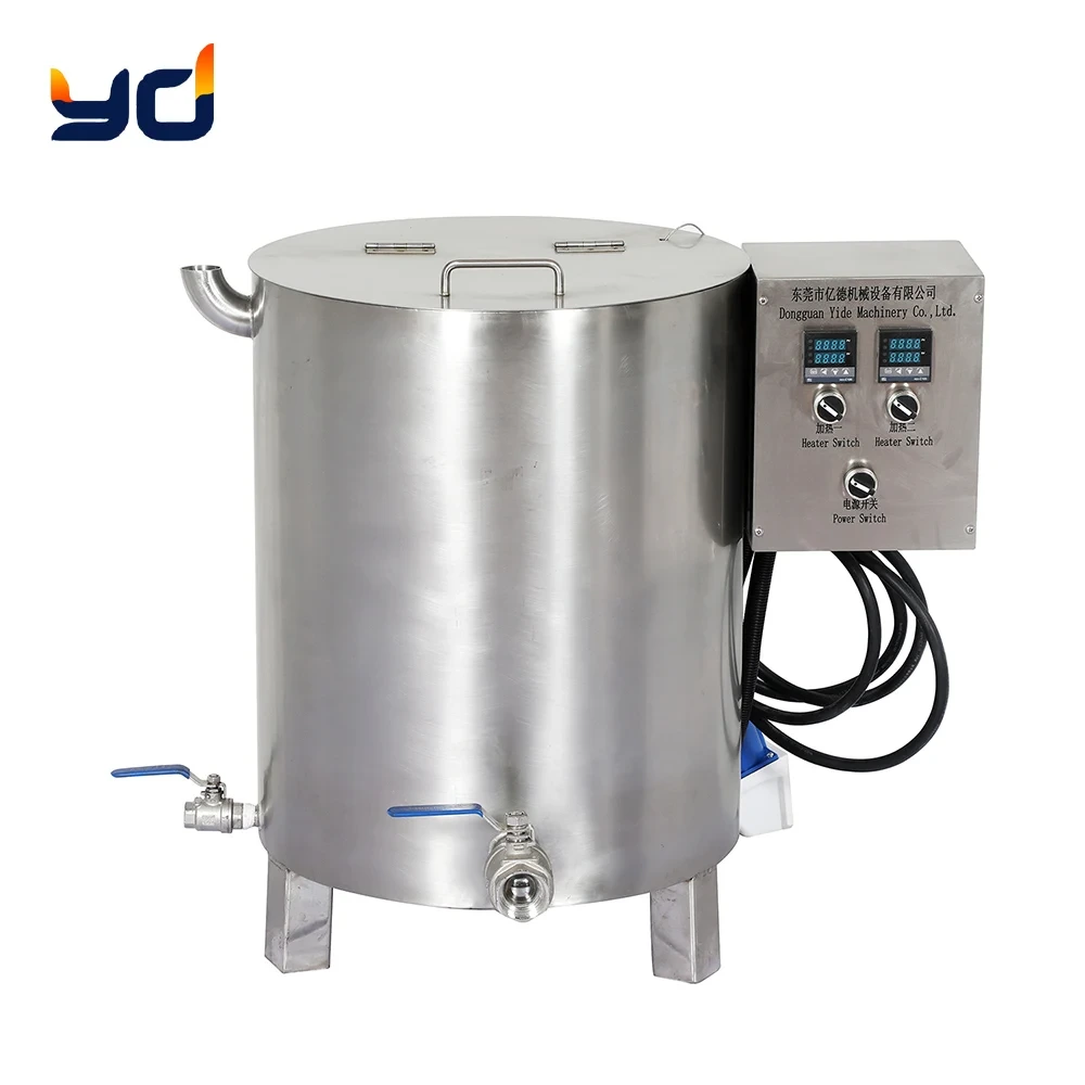 Hot Selling Tabletop Stainless Steel Double Layer Bucket/heating Bucket/wax Melting Machine 1