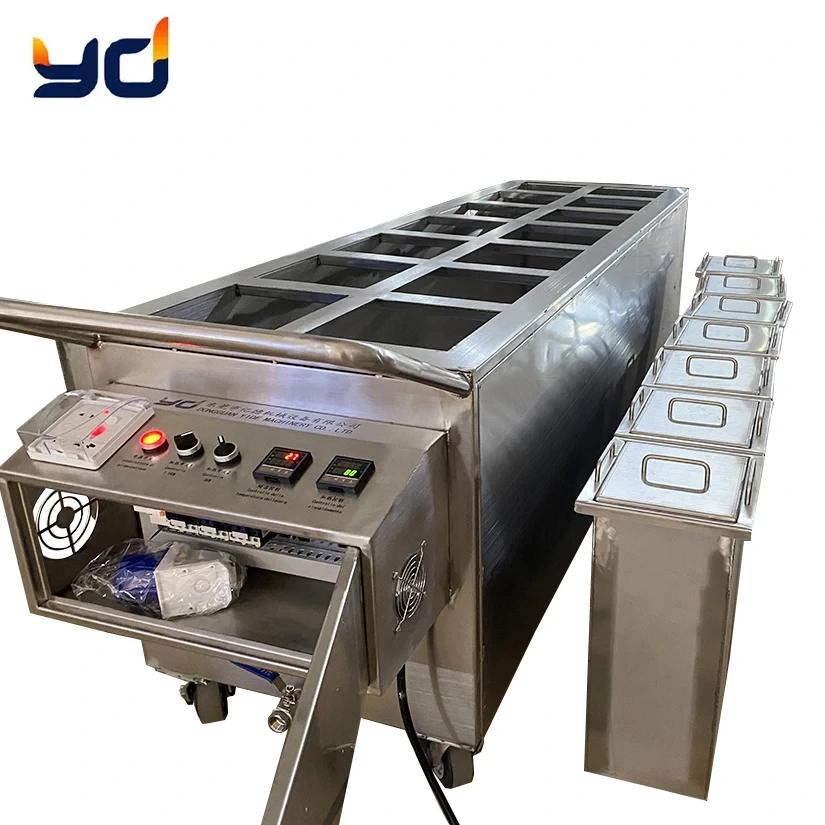 Factory Custom Stainless Steel 14 Sleeves Wax Hands Machine Candle Wax Warming Tank For Candle Making 1