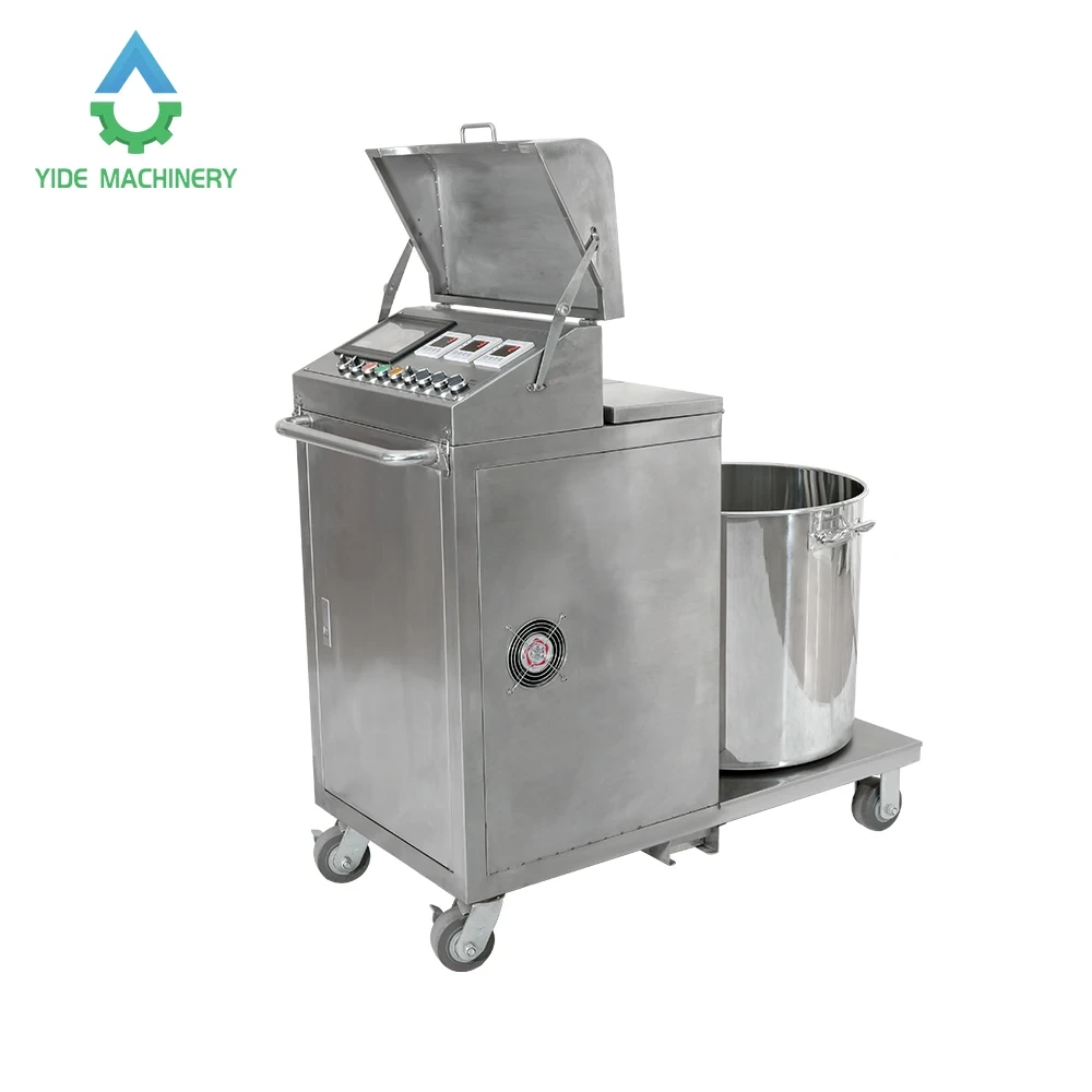 China Servo Motor Pump Semi Automatic Candle Wax Filling Machine With Warmer For Candle Making Dispensing 1
