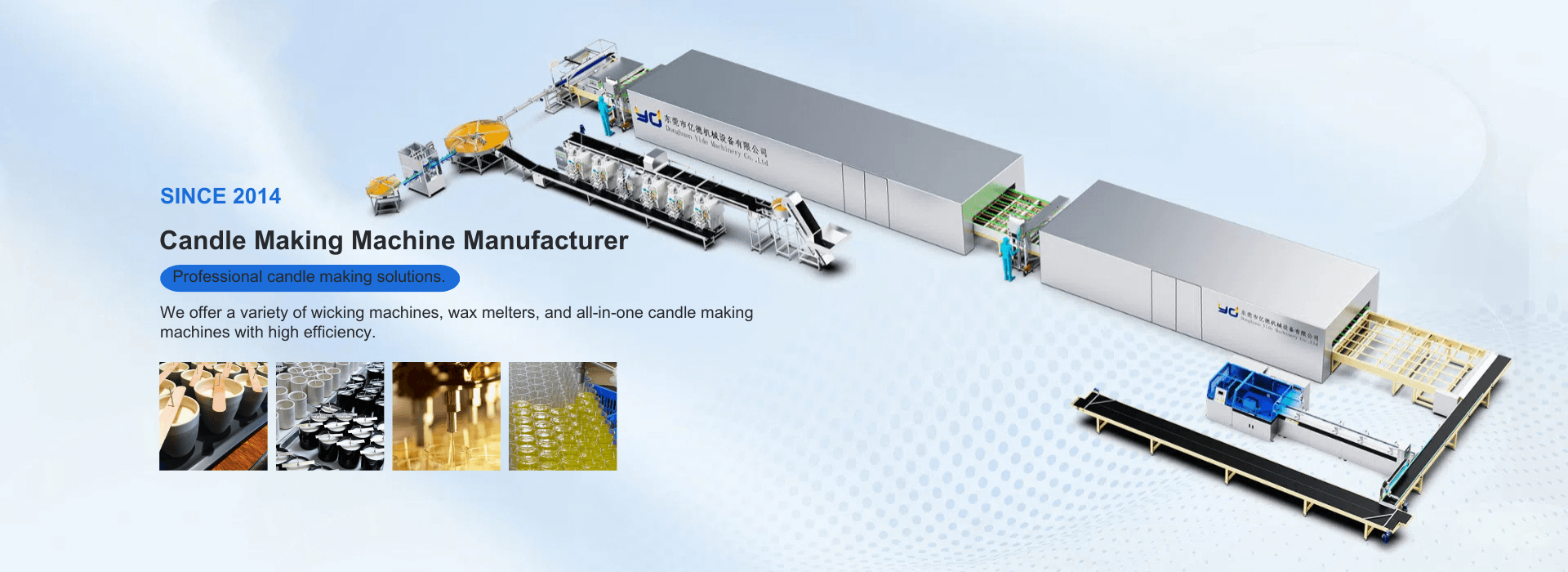 Since 2005Candle Production Line Machine  Manufacturer
                      
                      