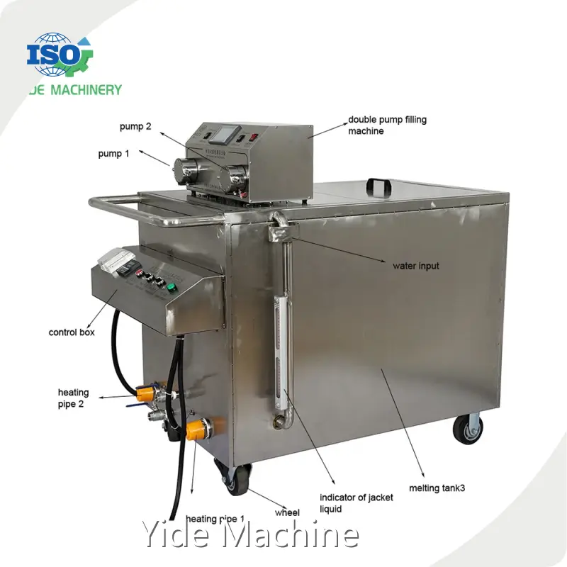 Yide Machine Candle Pouring Machine Video Technical Supportmanufacturer 1