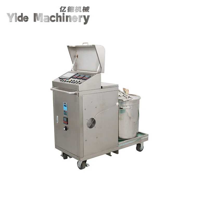 China Servo Motor Pump Semi Automatic Candle Wax Filling Machine With Warmer For Candle Making Dispensing 1