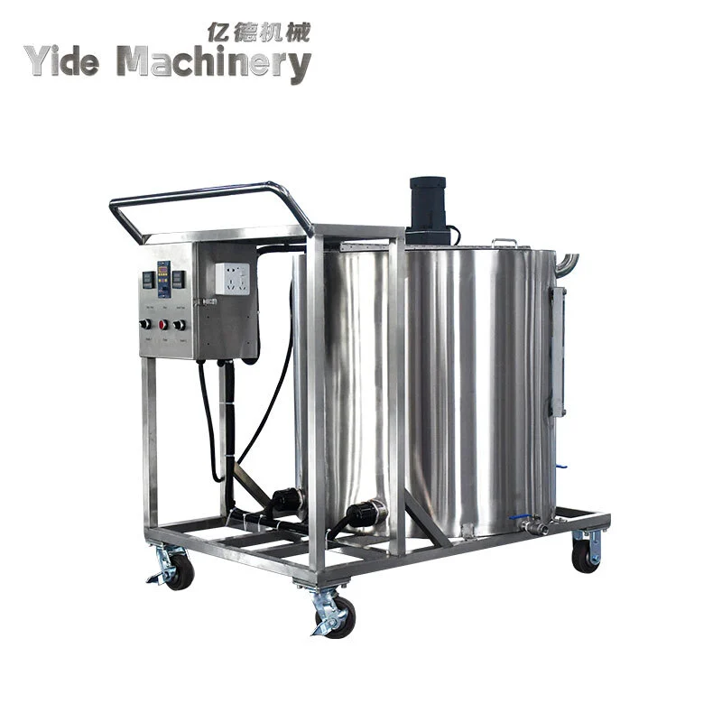 Machine de réservoir de fonte de cire de bougie avec le versement et le remplissage pour la paraffine de savon 1