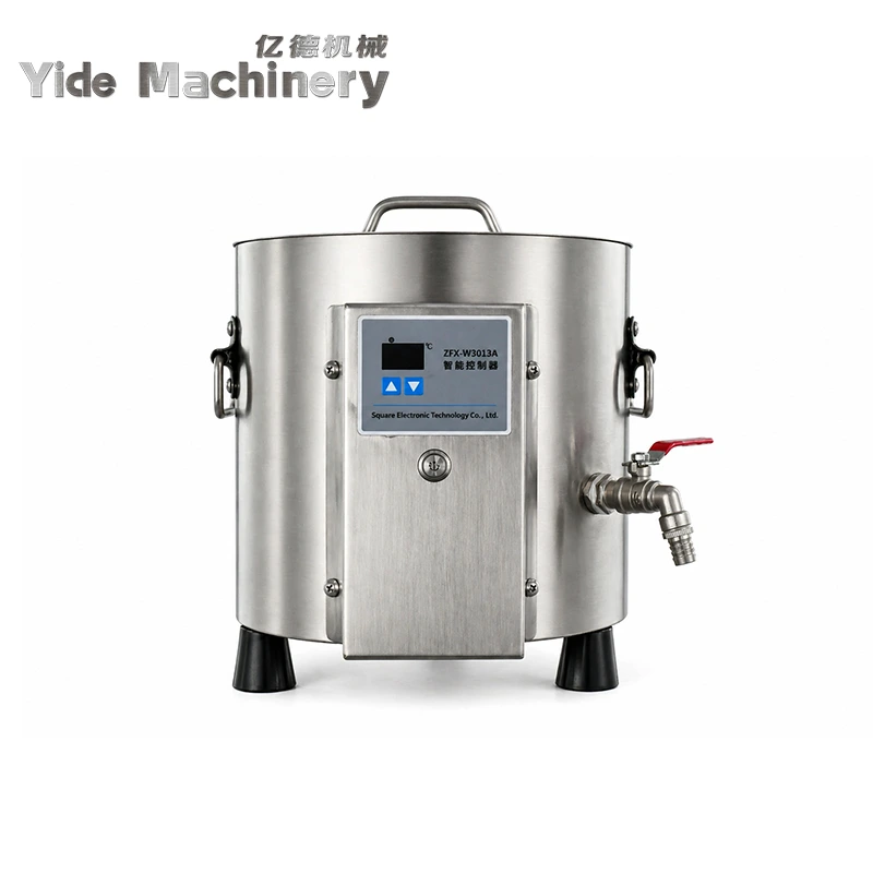 Máquina para derretir cera de parafina de soja de calentamiento rápido profesional de 10l, olla para fabricación de velas, uso doméstico, máquina de Yide de calor con cera perfumada Diy 1
