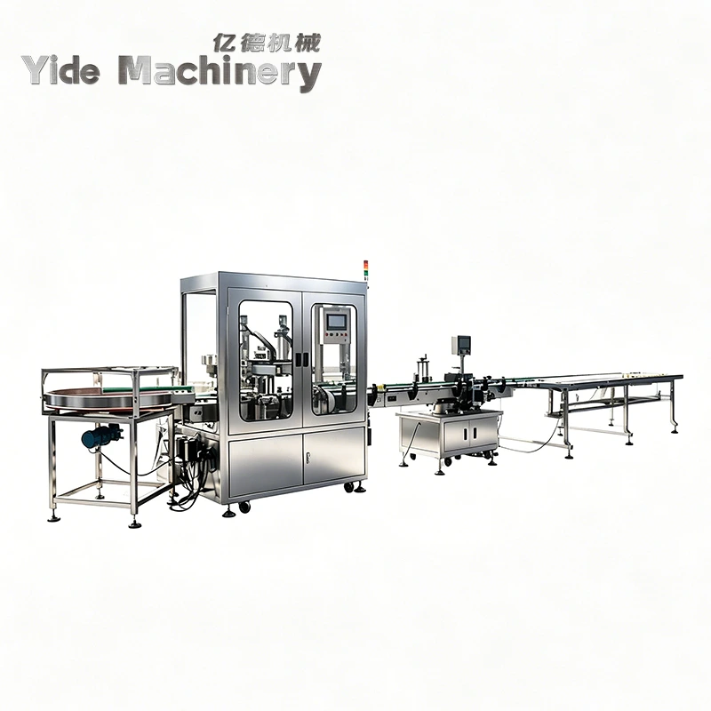 Multi-functional Automatic Reed Diffuser Filling Machine Complete Production Line with Capping and Sticker Labeling 1