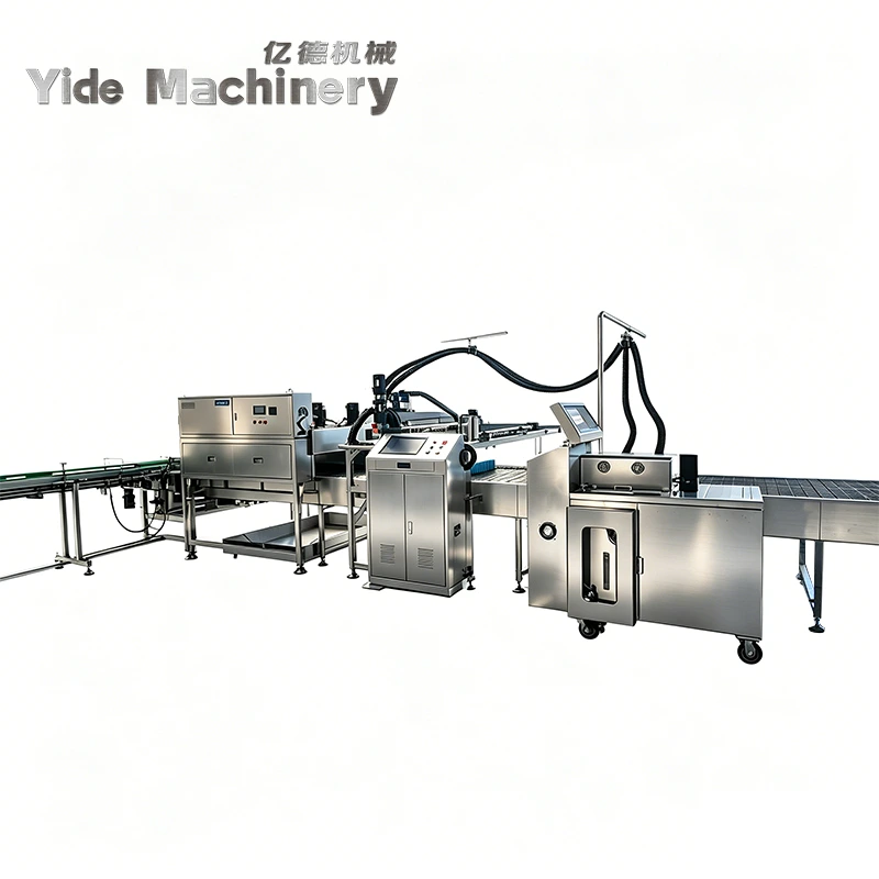 Industrial Automatic Cup Candle Filling Production Line with PLC Touch Screen Control - 1g Accuracy & High Output Efficiency 1