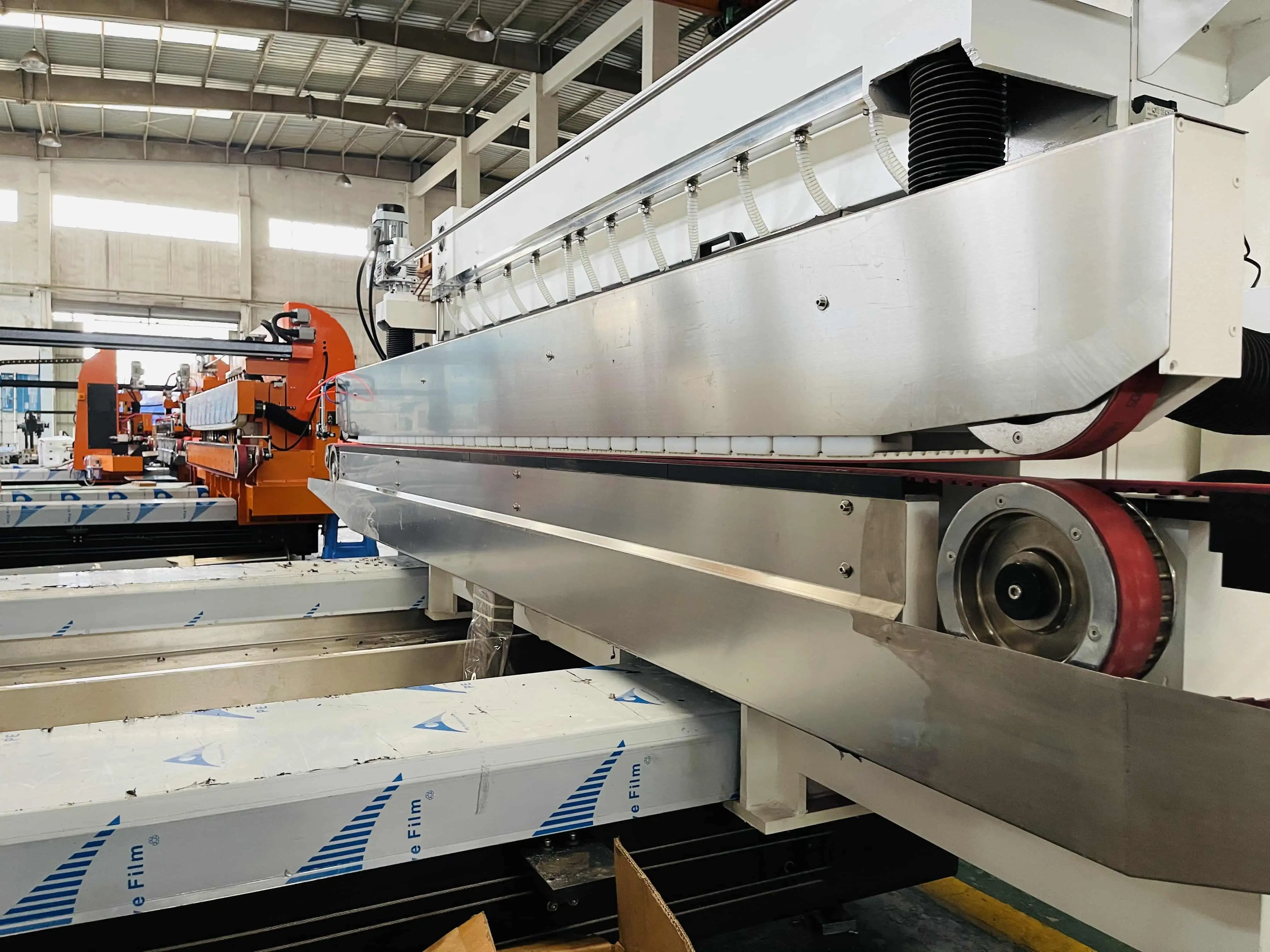 ماكينة قص الزجاج المستقيم المزدوج 1