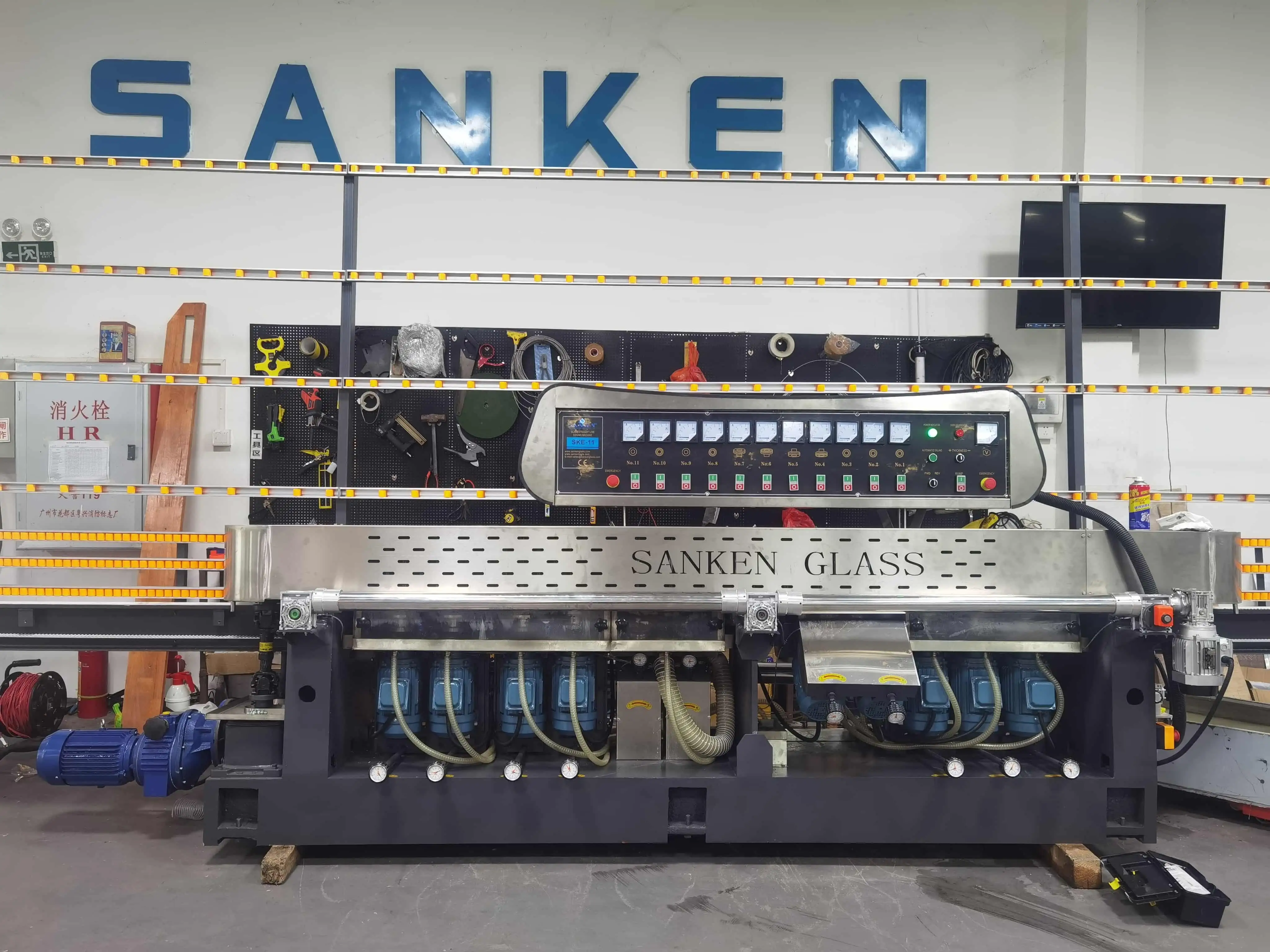 Glass Straight Line Edging Machine 1