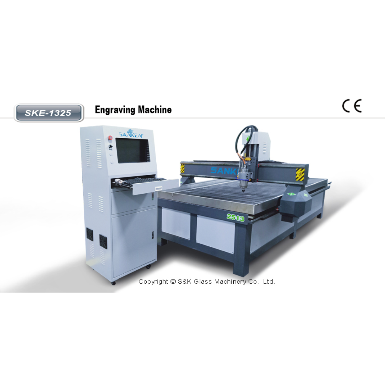 Precision Glass Engraving Center by Sanken for Professionals - Glass Engraving Machine and CE Glass Engraving Machine 2
