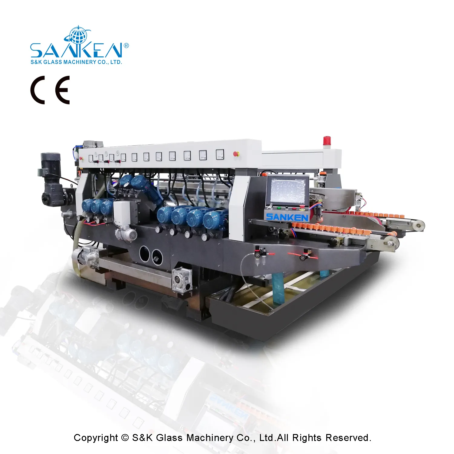 Glass Straight Line Double Edging Machine -1
