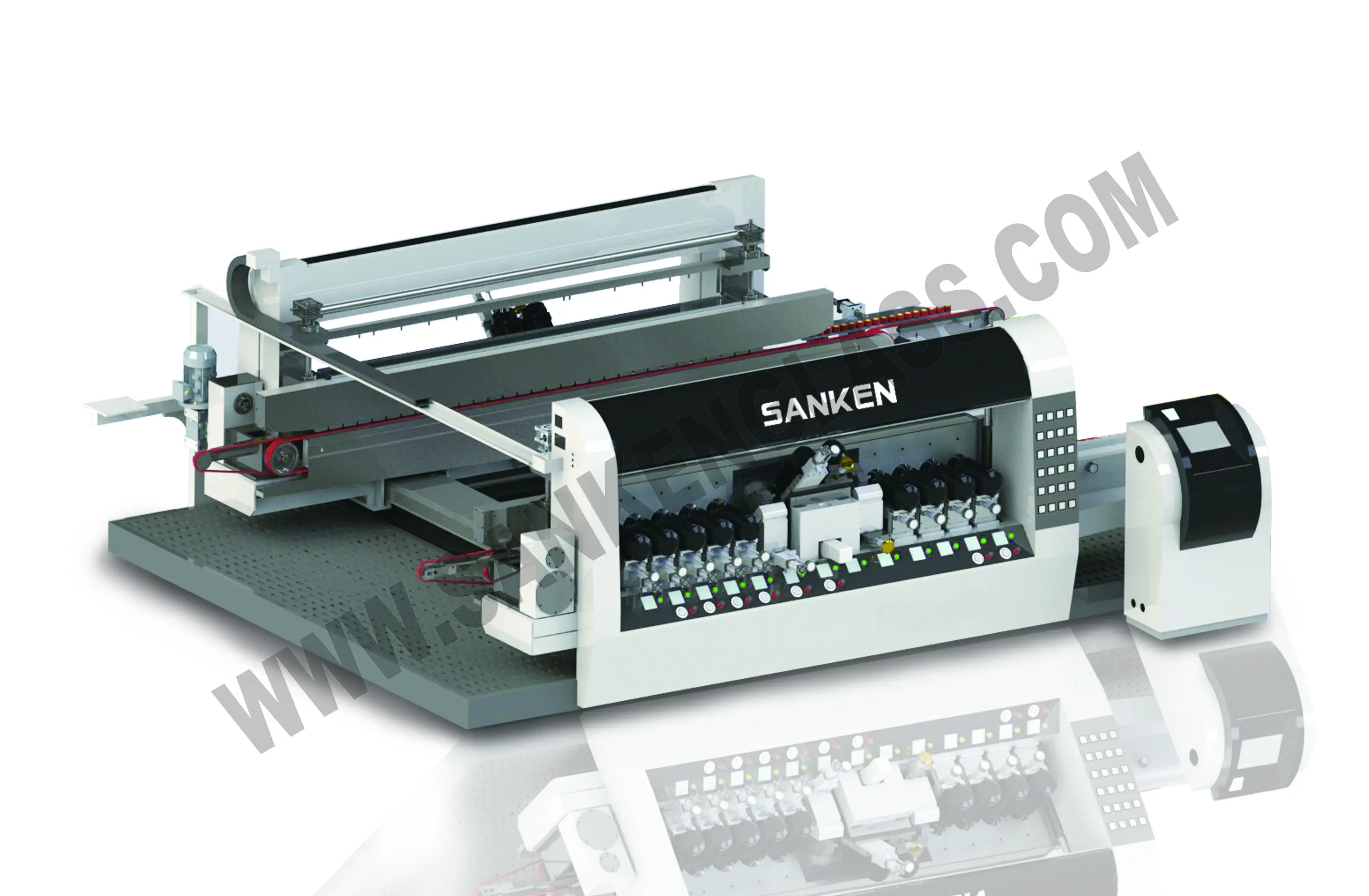 Sanken Glass Straight Line Double Edging Line