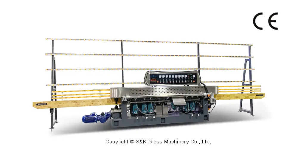 Máquina canteadora de vidrio en línea recta SANKEN SKE-4