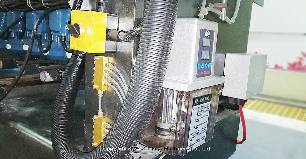 SANKEN Glass Straight Line Multilevel Miter Edging Machine SK45-9