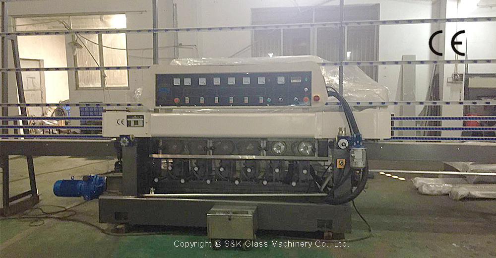 SANKEN Glass Straight Line Round Edging Machine SKR-6