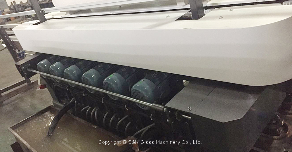 SANKEN Glass Straight Line Round Edging Machine SKR-6