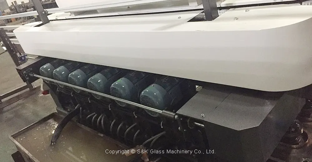 SANKEN Glass Straight Line Round Edging Machine SKR-6