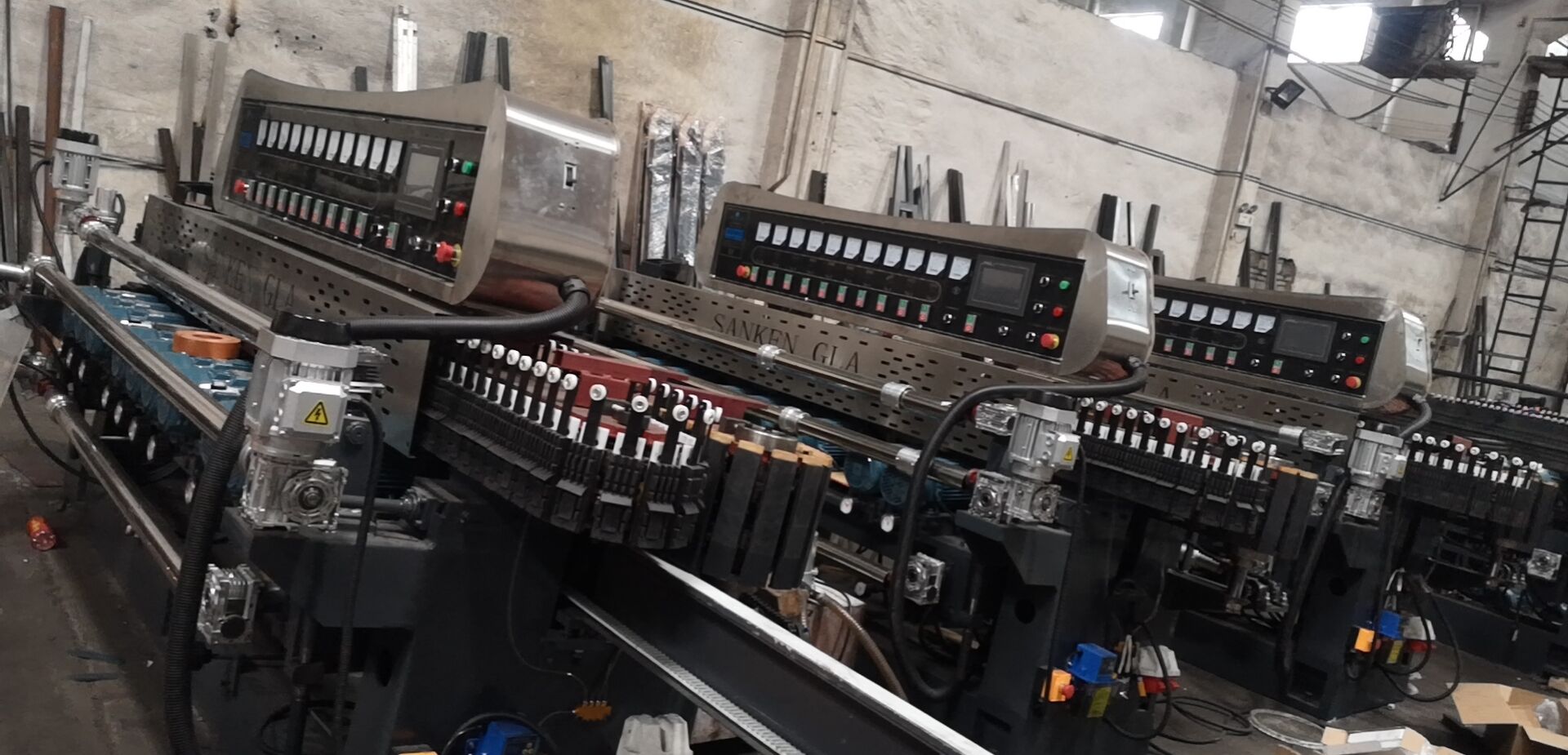 SANKEN Glass Straight Line Bevelling Machine SKB-10