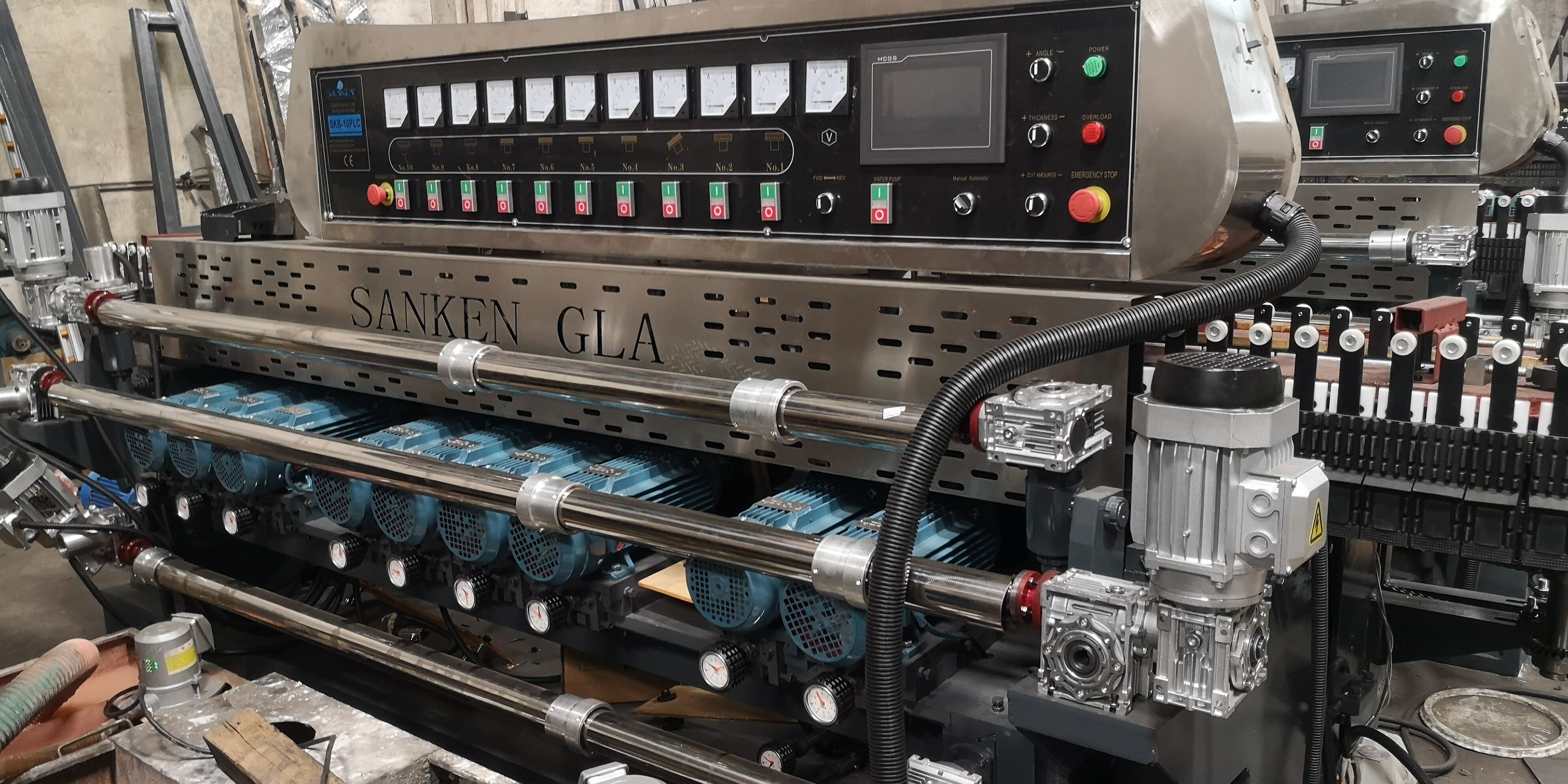 SANKEN Glass Straight Line Bevelling Machine SKB-10