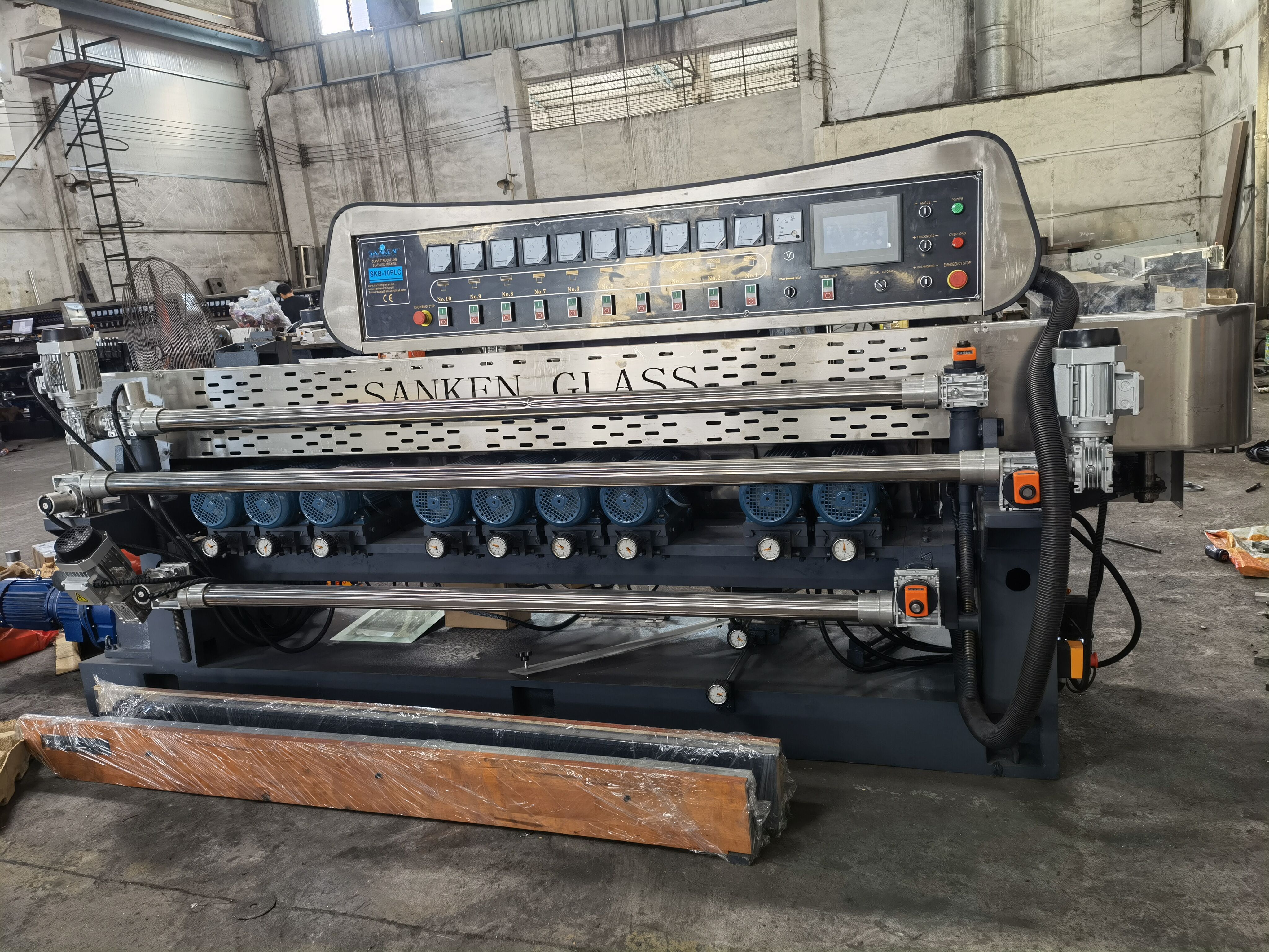 SANKEN Glass Straight Line Bevelling Machine SKB-10
