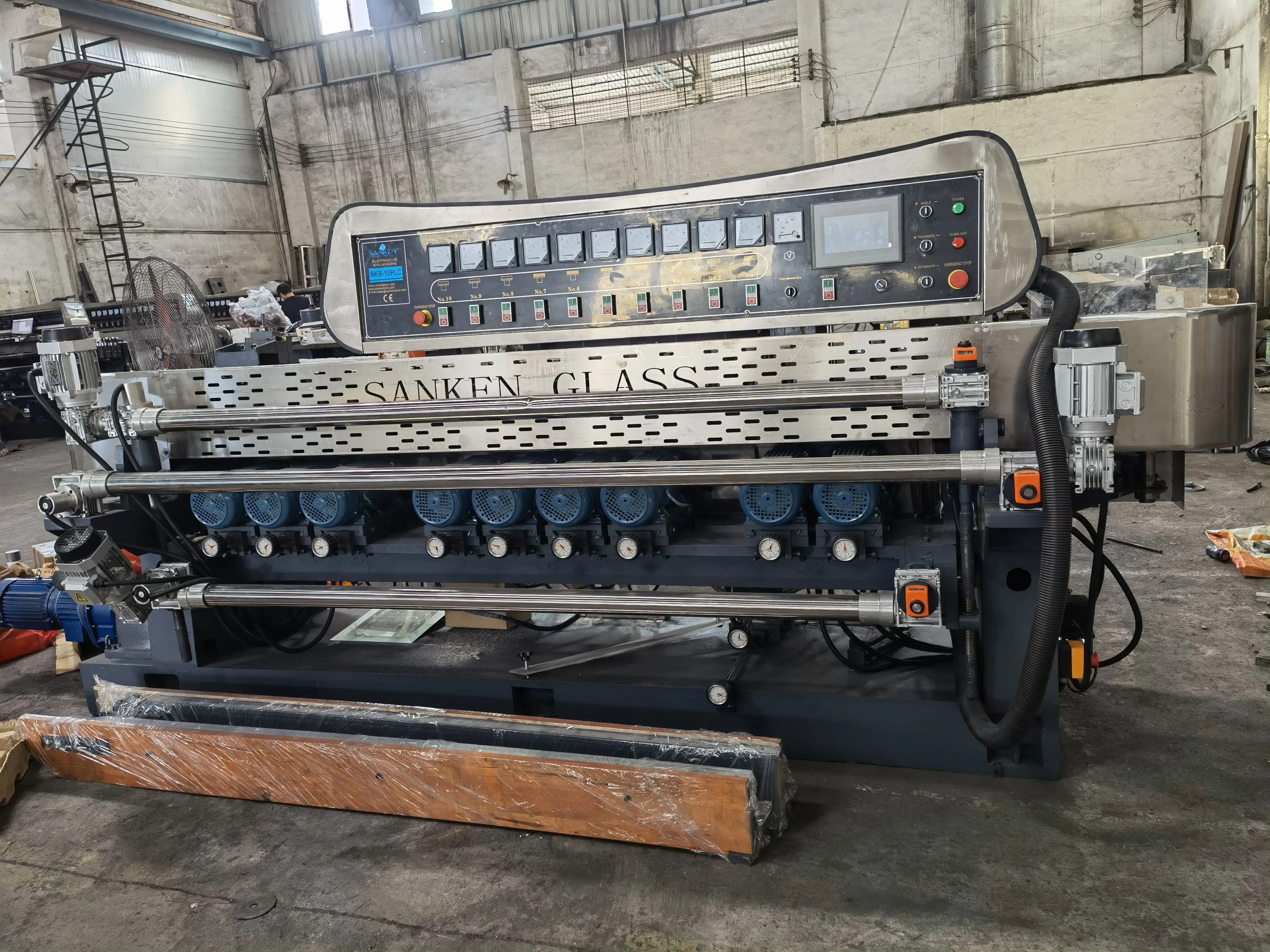 SANKEN Glass Straight Line Bevelling Machine SKB-10