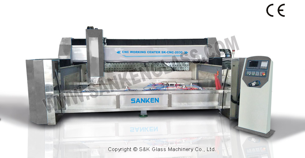 SANKEN CNC Glass Engraving Center SK-CNC-1224