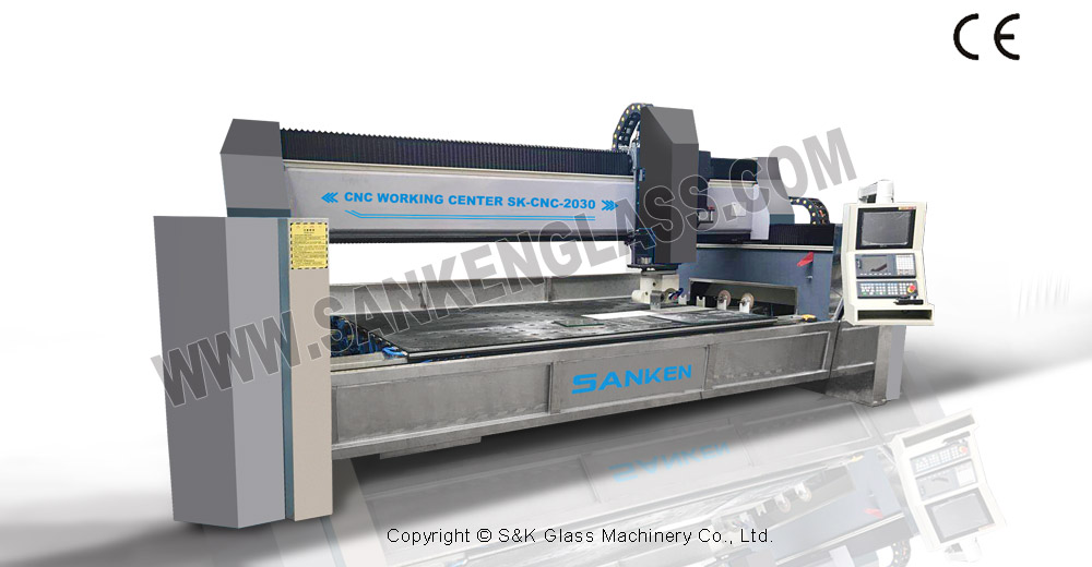 SANKEN CNC Glass Engraving Center SK-CNC-1224