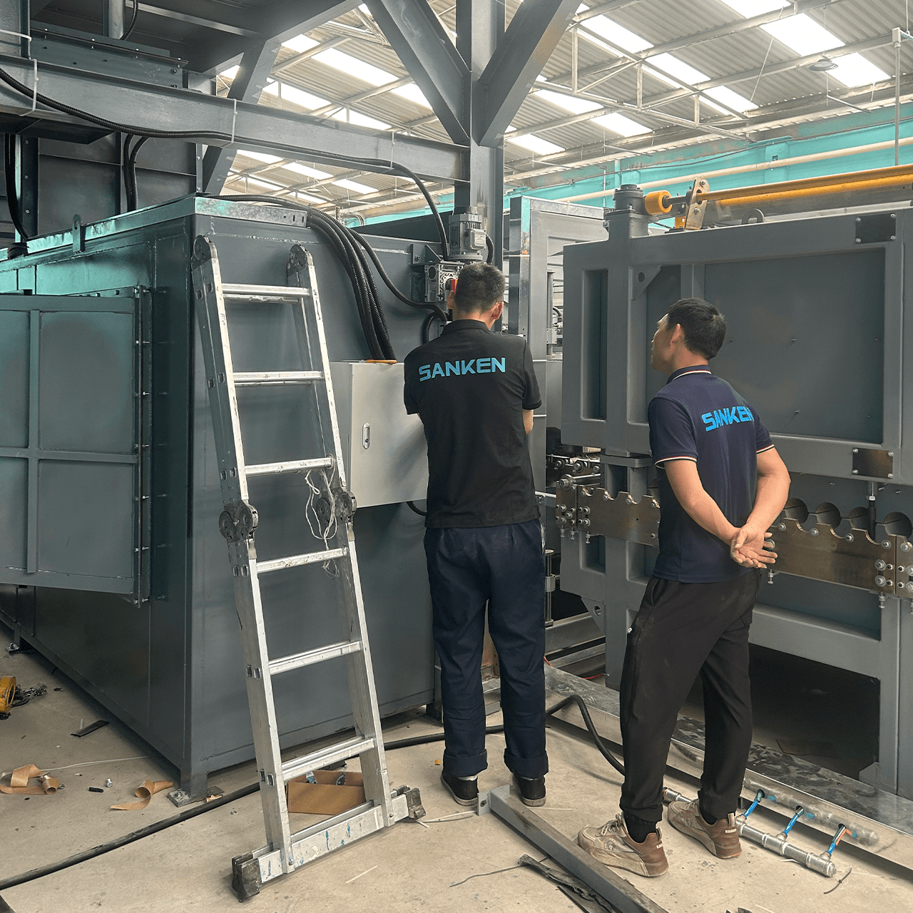 On-Site Report: SANKEN Heavy-Duty Glass Tempering Furnace Installation in Mexico
